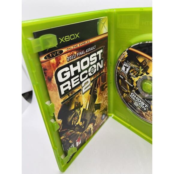 Ghost Recon 2 (Original Xbox) Black Label Cib Complete & Tested - Picture 8 of 9